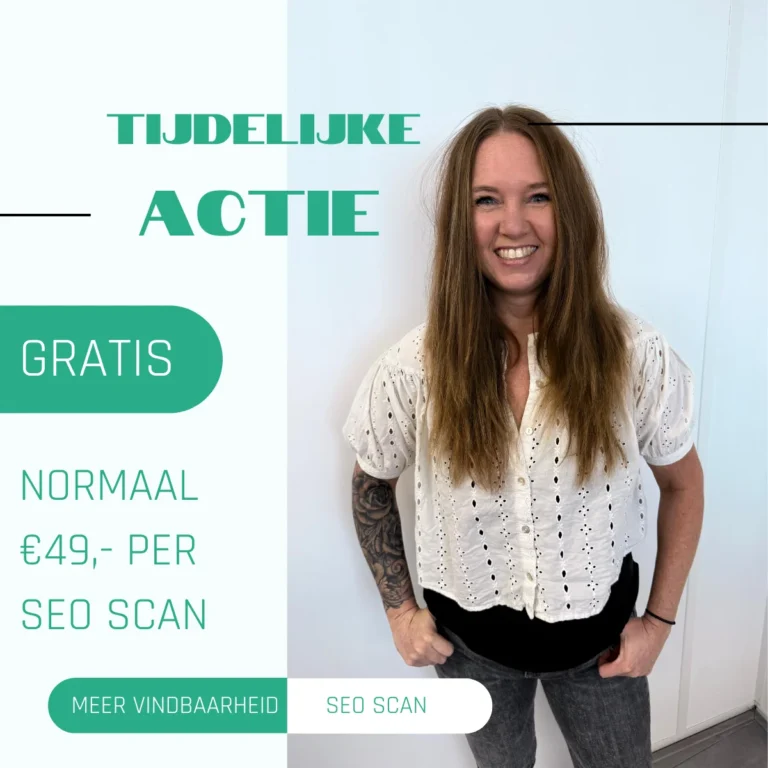 Tijdelijke actie - SEO Scan van SEO Topper